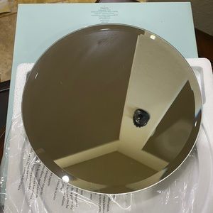 Mirrored Candle plate